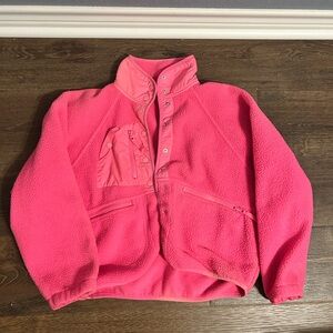 FP Movement Hit the Slopes Jacket in hot pink